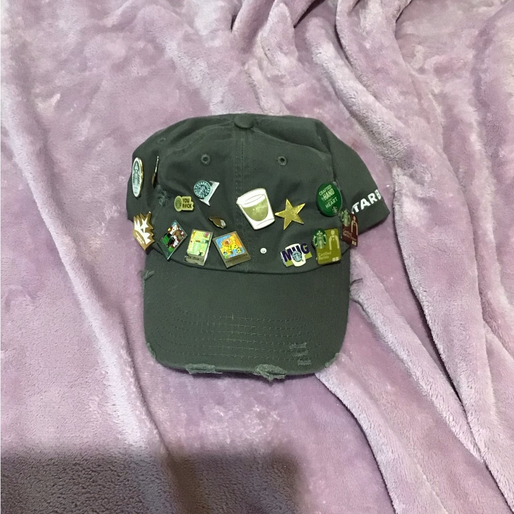 Starbucks Employee Pinned Hat